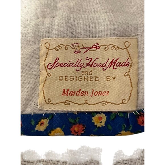 Handmade Patchwork Quilted Chair-Wall Hanging By Marden Jones XOXO - Picture 6 of 10